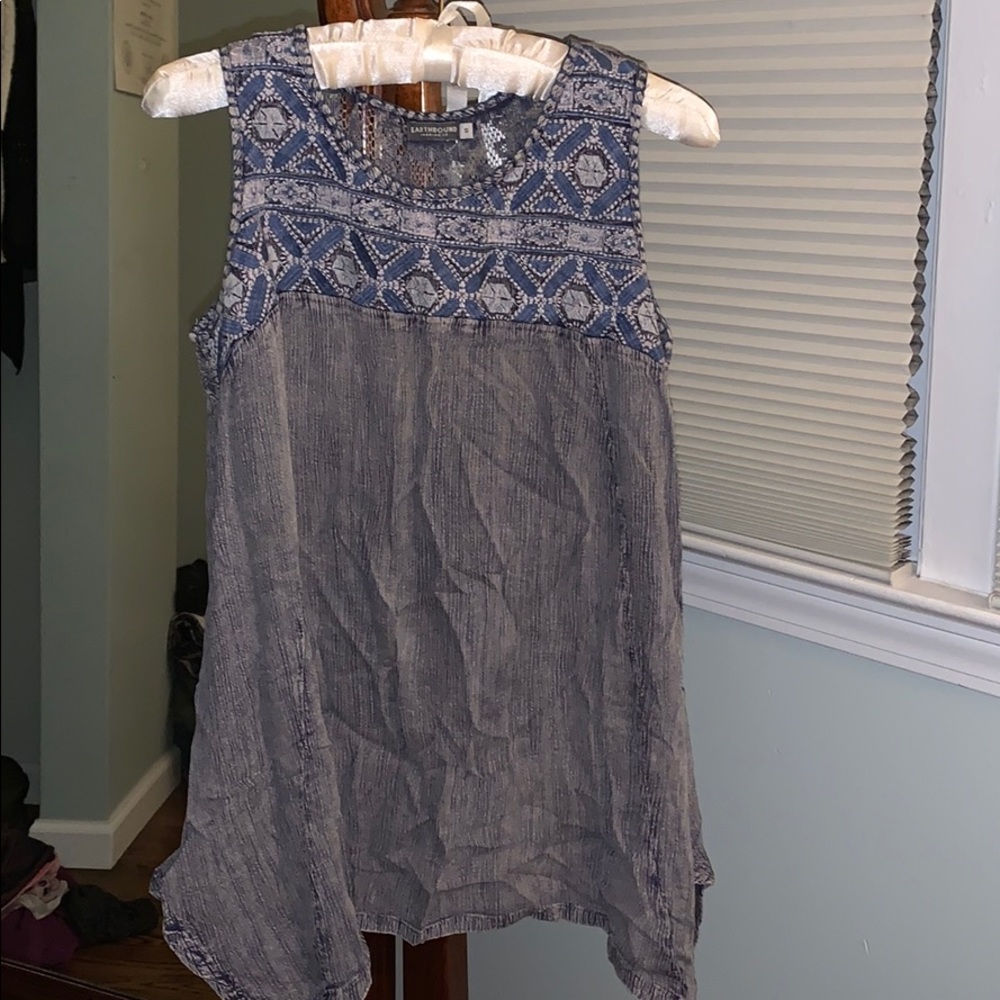 Embroidered lacey blouse